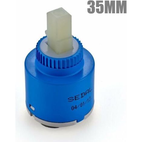 Noyau de valve de robinet en céramique, adapté au remplacement de la valve de mélange, 35 mm - (1/4)