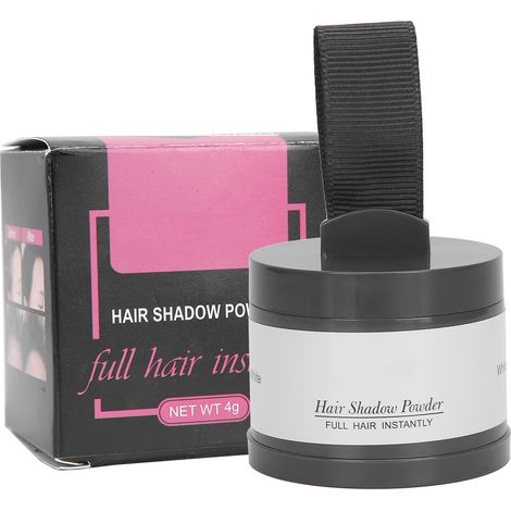 Poudre capillaire professionnelle blanche pour couvrir, modifier et remplir les ombres, outil de maquillage pour cheveux (1/5)