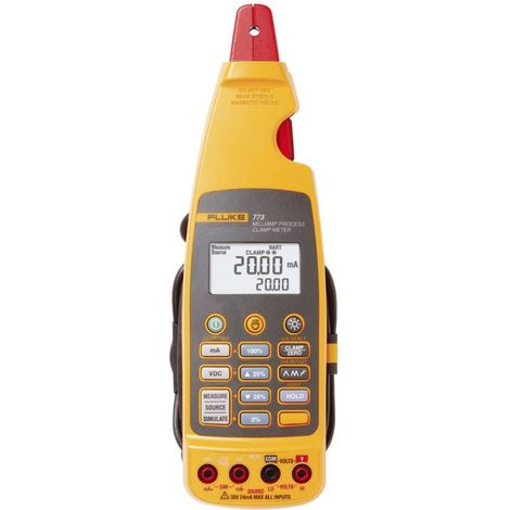 Fluke 773 Stromzange schwarz und gelb