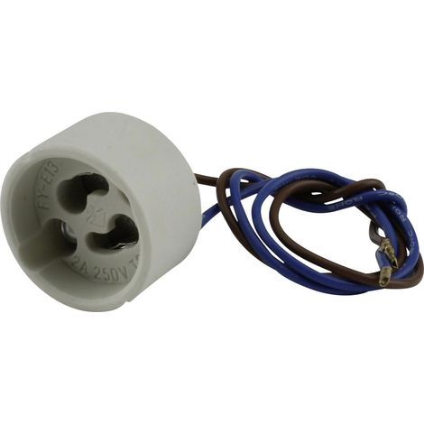 Hochvolt-Halogen-Fassung GU 10 Fassungen