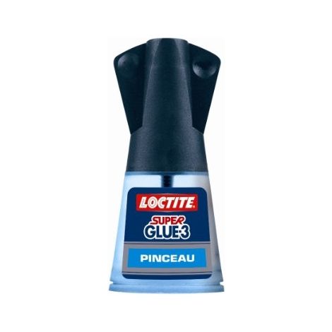 Colles Cyanacrylate - LOCTITE - SUPERGLUE-3P - Kreativ Pinsel - Flasche 5g