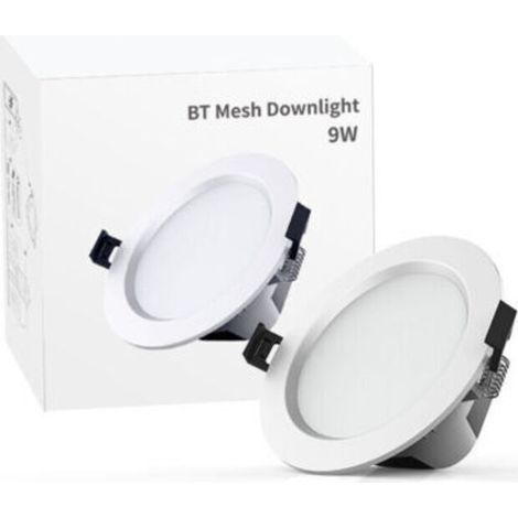Spot LED Encastré Couleur RVB Luminosité Réglable avec Télécommande