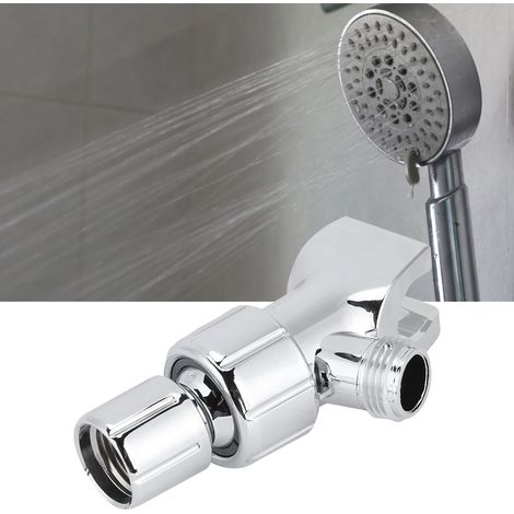 Deviatore per doccia in stile americano, doccetta a mano, staffa regolabile, adattatore accessorio (1/5)