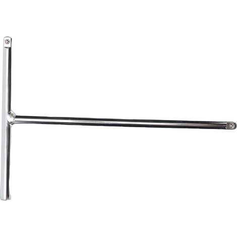 Dual Drive T-Handle Wrench, 3/8 Inch T-Handle Wrench with Chrome Vanadium Tool Steel for Mechanical and DIY Projects in Confined Spaces (1/5)