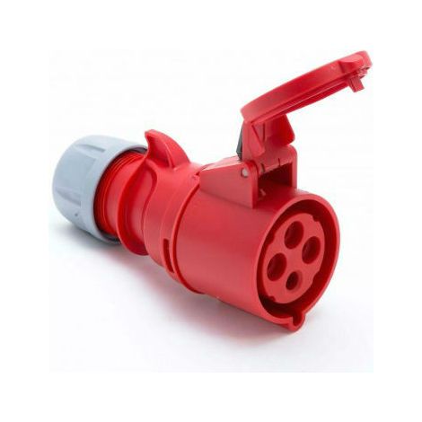 Tragbare Steckdose 32A 4P 400V IP44 PCE 224-6 (1/5)