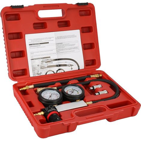 Zylinderlecktester-Set für Benzinmotoren, inklusive Doppelmesssystem
