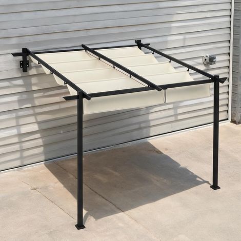 Tonnelle de jardin en aluminium Polyester 297 x 297 x 230 cm (1/5)