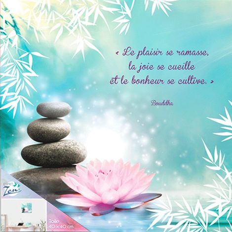Décoration murale Le plaisir à suspendre 40 x 40 cm