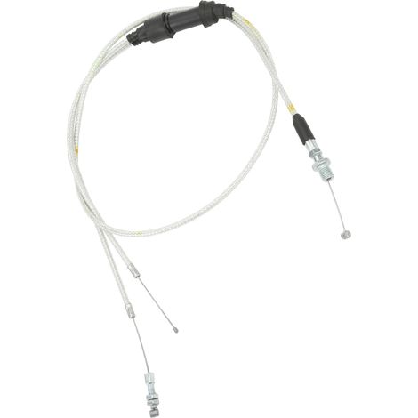Câble d'accélérateur double pour moto : performances améliorées et haute résistance pour moteurs CG150CC, 200CC et 250CC. (1/5)