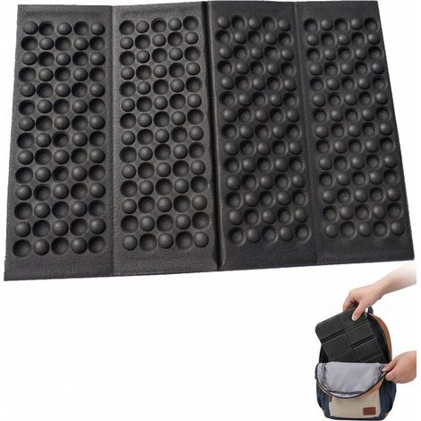 1 Pièce Tapis de Siège Pliable, Imperméable et Portable, Coussin Thermique pour Extérieur, Aire de Jeux, Jardin, Pique-Nique, Randonnée, Camping (1/5)