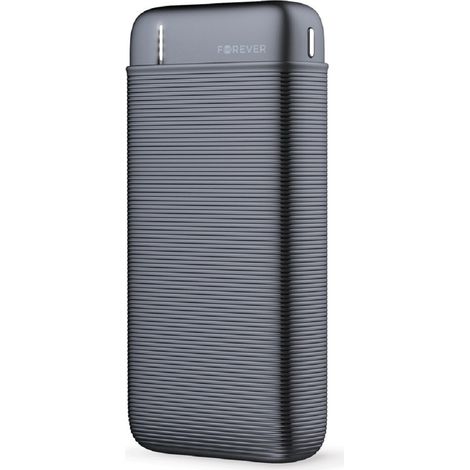 Forever Powerbank TB-100L 20000 mAh Extrem Hohe Kapazität, Externer Akku Schwarz (1/5)