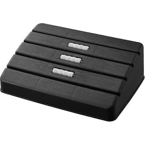 Repose-pieds de bureau avec roulettes pour le travail, tabouret de massage pour les pieds à placer sous le bureau, pour la maison, le bureau ou les toilettes. (1/4)