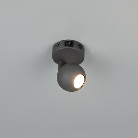 Reality Wandlampe Enaro anthrazit GU10 Deckenlampen