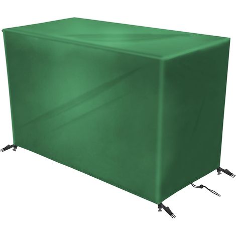 Housse pour Meubles de Jardin 150x100x75cm,Housse de Protection pour Meubles de Jardin Tables et Chaises,Bâche Salon de Jardin en Tissu Oxford 420D,Imperméable, Résistance au Vent, Anti-UV,Vert