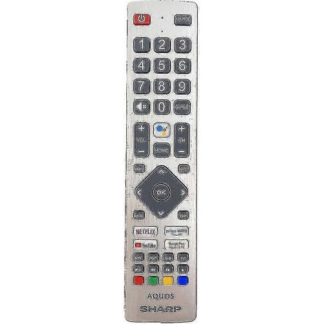 Télécommande vocale pour téléviseur Sharp Aquos 40bl2ea 2020 (Shw/rmc/0133)