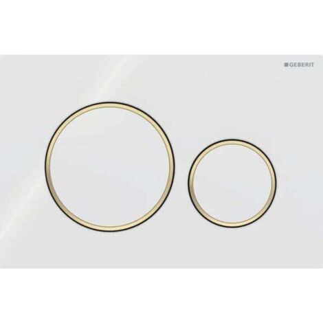 For GEBERIT DUOFIX Sigma 20 toilet control plate - Glossy Bor