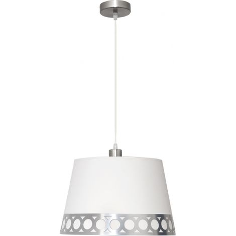 FAB 114894010 Dalia Anhänger 1xe27 Weiß / Silber