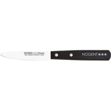 20 Coltelli da Ufficio 9 Cm Nero Giada - Classic Legno - Nogent