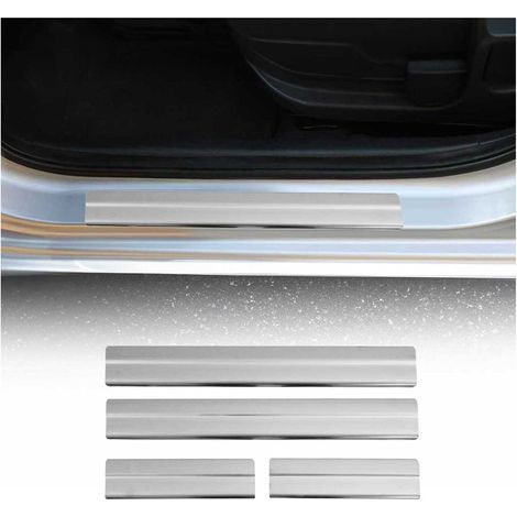 Couverture de Seuil de porte pour Mazda Cx-5 2017-2025 acier inox chromé 4 Pcs (1/5)