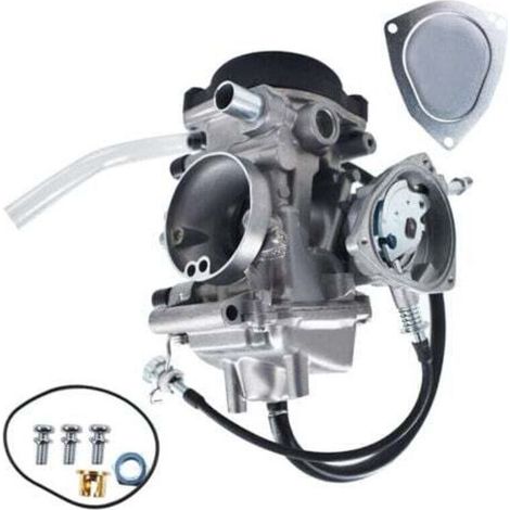 Carburateur compatible Yamaha Kodiak 400/450, Big Bear, Wolverine, Grizzly – Modèle PD33J, pièce de rechange haute précision (1/4)