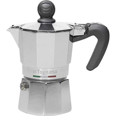 Cafetière 1 tasse 0,065 L, aluminium, Made in Italy