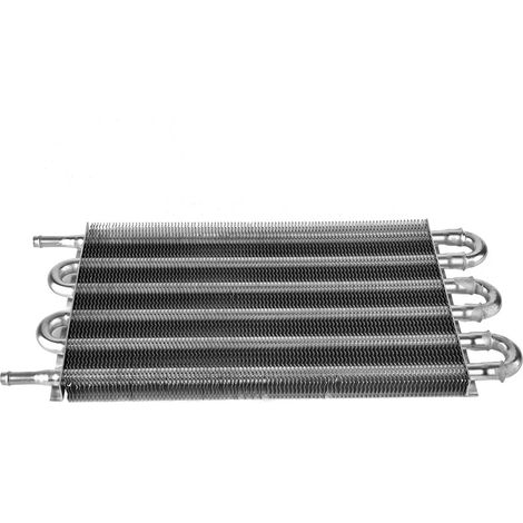Kit de refroidisseur d'huile de transmission à distance à 6 rangées pour automobile avec convertisseur de radiateur automatique/manuel (1/5)