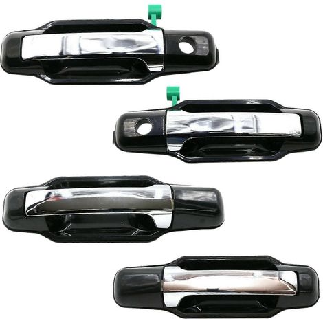 Manija de puerta exterior de 4 piezas para Sorento, delantera izquierda/derecha, color plata. (1/5)