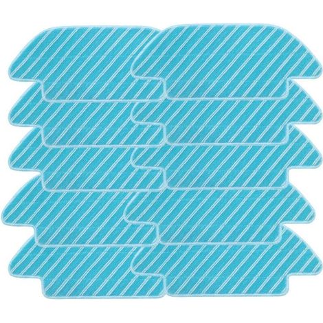 Nettoyage d'aspirateur Nettoyage Mop Tissu 10pcs Pour Cecototec Conga Series 4090 5090 (1/4)
