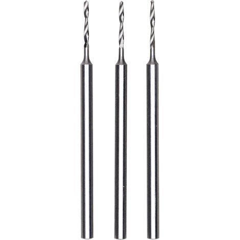 Proxxon - MICRO-Spiralbohrer (HSS-Stahl), 1,0 mm, 3 Stück - 28854