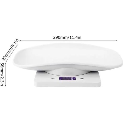 ®Rising FF 10kg Balance électronique pour petits animaux (1/4)