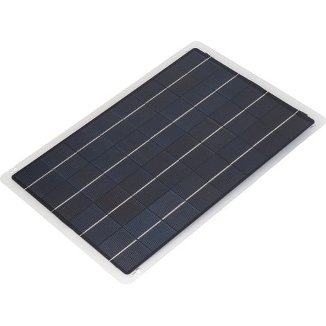 Chargeur Solaire 12V 20W, Panneau Solaire Portable avec Contrôleur MPPT Intégré, Maintien de Batterie pour Voiture, Camping-Car, Remorque, Motoneige et Auto (Charge en 3 Étapes Sans Stockage) (1/5)