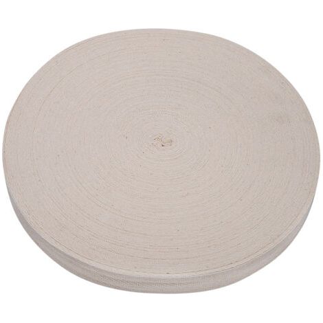 BUNTHAUS Cordage en Coton pour Bonsaï, Bande de 2CM Blanche, Écologique et Durable (1/4)