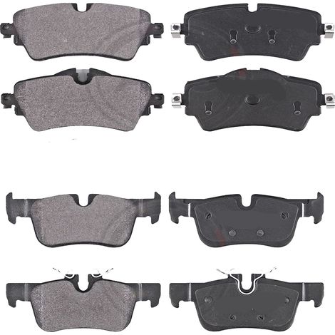 KIT PASTIGLIE FRENO ANTERIORI E POSTERIORI compatibile con BMW X1 (F48) / PASTIGLIE FRENANTI AUTO OEM FDB4945 FDB4689,FDB4954 / SOSTITUZIONE DIRETTA / BASSA POLVERE / SILENZIOSO