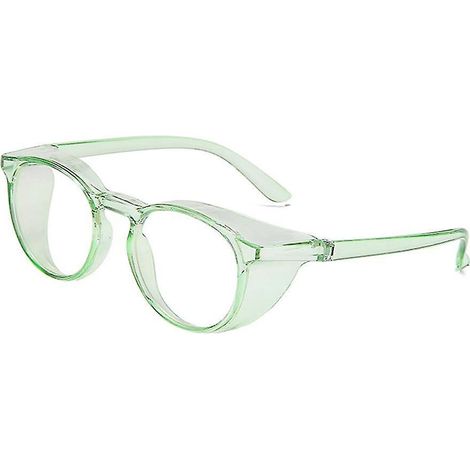 Beschlagfreie, blaulichtfilternde, klare, unisex, pollenabweisende und sonnenschützende Schutzbrille – Grün