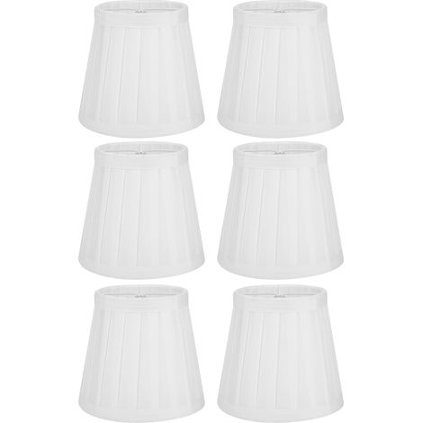 6er-Set moderne Stoff-Tischlampenschirme, Kronleuchter-Wandlampenabdeckungen für die Heimdekoration (1/5)