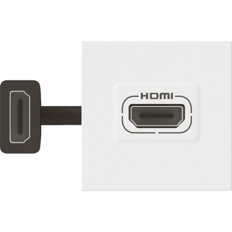 Legrand – Prise HDMI Type A – USB Type-C – Mode de pose électricité – Indice de protection IP20 – Pour espaces confinés