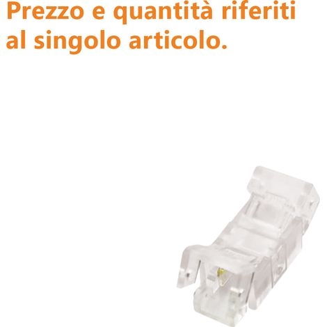 Connecteur Rapide 2 Broches Rubans Led Cob Fins Jonction Linéaire Électrique Professionnelle Installations Éclairage Personnalisées (1/2)