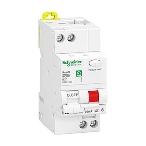 Interrupteur Schneider Electric r9d01620 20A 30mA