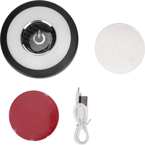 Lampe lecture plafonnier USB – 5V – charge – blanc / bleu glacé – voiture – universelle