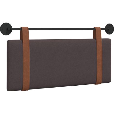 Maison Exclusive - Hängendes Kopfteil Dunkelbraun Antikes PU