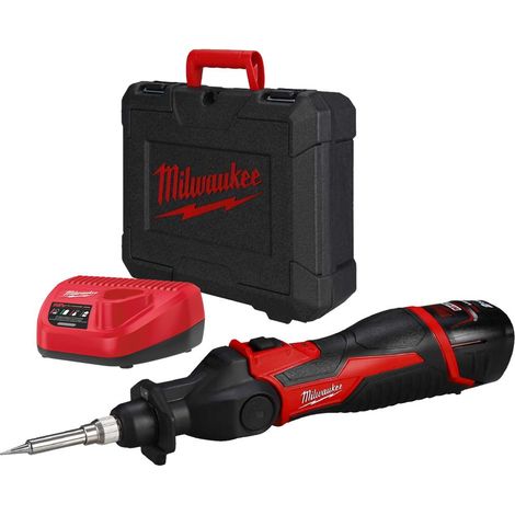 Milwaukee M12SI-0 Fer à souder sans fil 12V Li-Ion 400°C - 4933459760 (1/3)