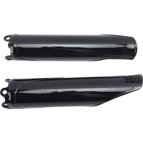 Garde-boue avant de fourche, 2 pièces, noir brillant, pour CRF250R CRF250X CRF450R CR125 CR250 CRF450RX (1/5)