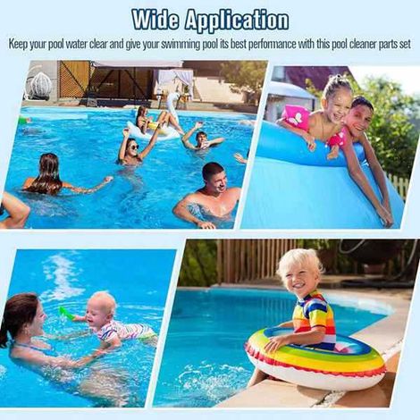 1 Set. Farbe: siehe Foto. Material: Stoff. Passend für Polaris 280 und 480 Poolreiniger.