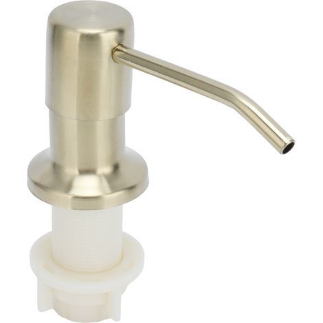 Tête de pompe à savon intégrée dans l'évier cuisine distributeur avec accessoire Tube d'extension (1/4)