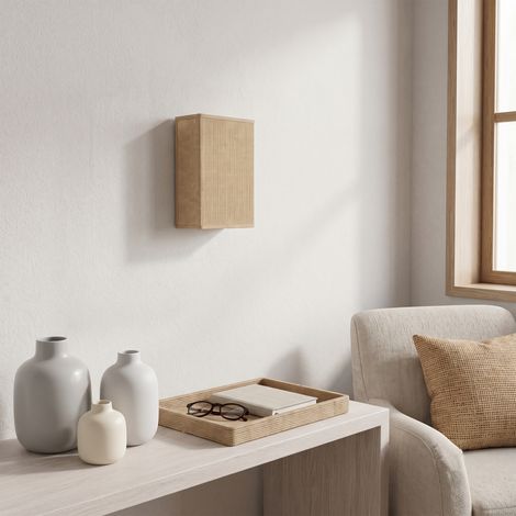 Aplique de Pared en Yute Natural Cinta Beige  Serie KAINDA (1/5)