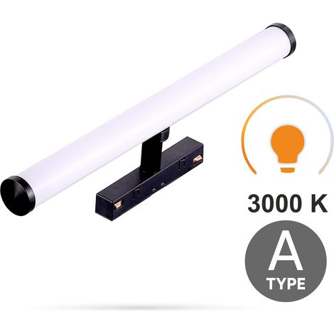 Faretto LED cilindrico da 10W 3000K luce calda L10 Tipo A per binari magnetici SMART TRACK 48VDC (1/5)