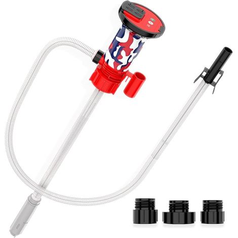 Pompe de Transfert à Liquide, Pompe De Transfert De Liquide Alimentée Par Batterie Pompe Électrique Portative à Siphon De Liquide Pompe,Pompe a Fioul,Pompe a Petrole pour Gaz, Eau, Huile (1/5)