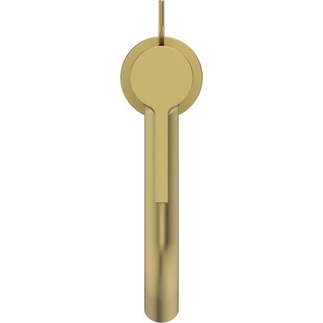 Ideal Standard Joy - Grifo de lavabo con desagüe, oro cepillado BE278A2 (1/2)