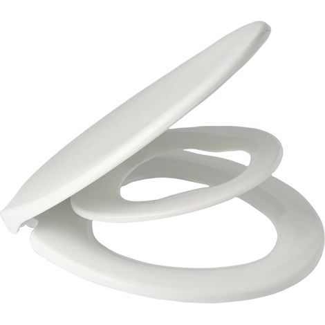 Asiento WC BEMIS Family Seat con asiento infantil extraíble y mecanismo de cierre suave, blanco