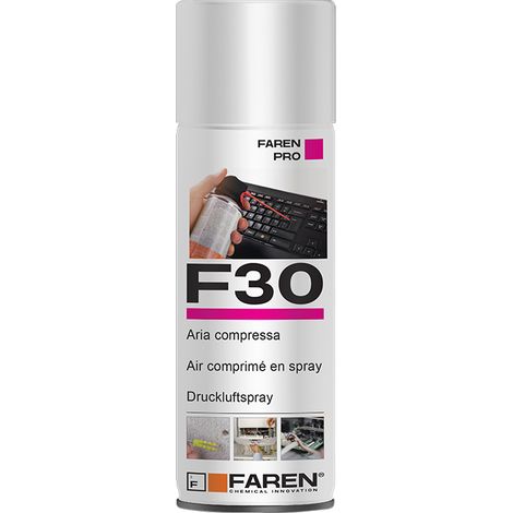 Spray Nettoyant F30 Compresseur D'air Faren 400ml - Faren